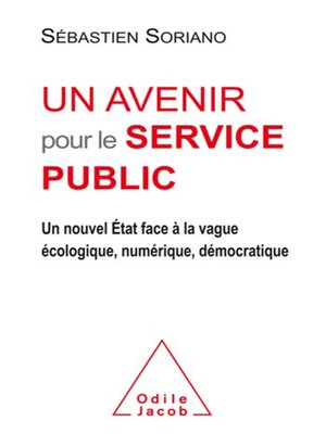 cover image of Un avenir pour le service public